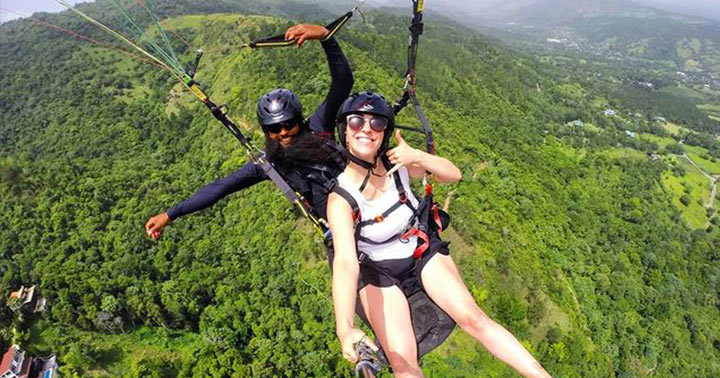 Paragliding in the Dominican Republic