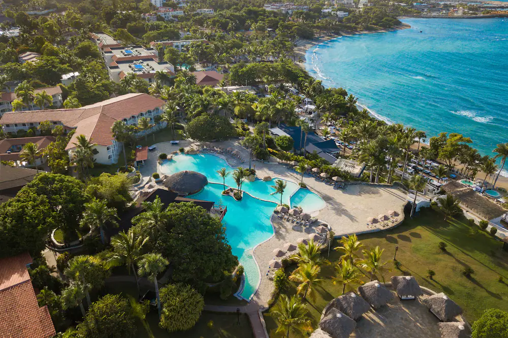 Aerial image of Cofresi Palm Beach
