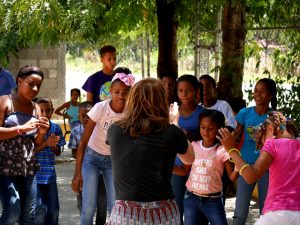 4North dance class in the Dominican Republic